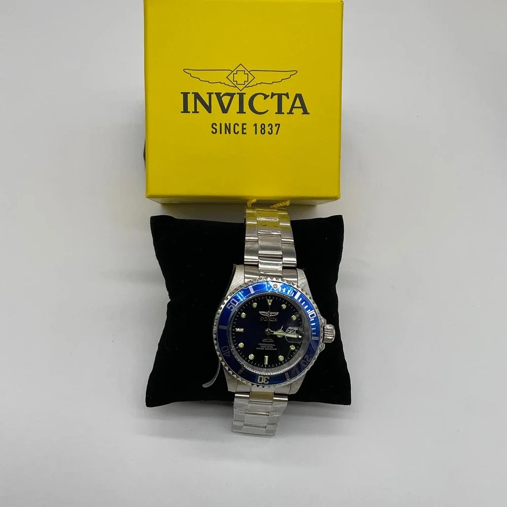 Invicta Pro Diver Coastpath Mens Watch 40mm Blue Dial Stainless Steel 43403
